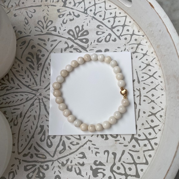 Ivory pearl bracelet - Picture 3 of 9